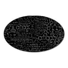 Medical Biology Detail Medicine Psychedelic Science Abstract Abstraction Chemistry Genetics Oval Magnet by Sudhe