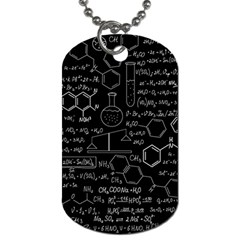 Medical Biology Detail Medicine Psychedelic Science Abstract Abstraction Chemistry Genetics Dog Tag (two Sides) by Sudhe