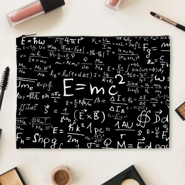 Science-albert-einstein-formula-mathematics-physics-special-relativity Cosmetic Bag (XL)