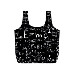 Science-albert-einstein-formula-mathematics-physics-special-relativity Full Print Recycle Bag (s) by Sudhe