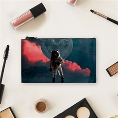 Astronaut-moon-space-nasa-planet Cosmetic Bag (small) by Sudhe