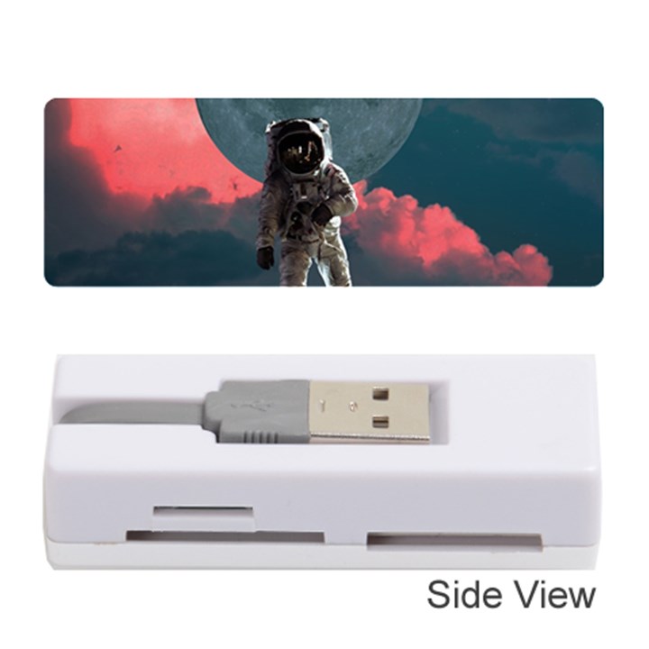 Astronaut-moon-space-nasa-planet Memory Card Reader (Stick)