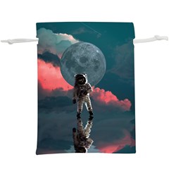 Astronaut-moon-space-nasa-planet  Lightweight Drawstring Pouch (xl) by Sudhe