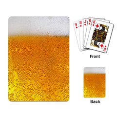 Beer Bubbles Pattern Playing Cards Single Design (rectangle) by Sudhe