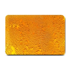 Beer Bubbles Pattern Small Doormat  by Sudhe