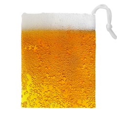 Beer Bubbles Pattern Drawstring Pouch (5xl) by Sudhe