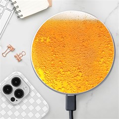 Beer Bubbles Pattern Wireless Charger