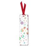 Flower Floral Pattern Small Book Marks Front