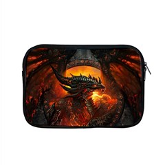 Dragon Fire Fantasy Art Apple Macbook Pro 15  Zipper Case by Sudhe