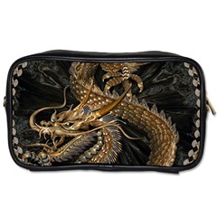 Fantasy Dragon Pentagram Toiletries Bag (one Side) by Sudhe