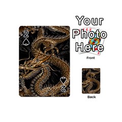 Fantasy Dragon Pentagram Playing Cards 54 Designs (mini) by Sudhe