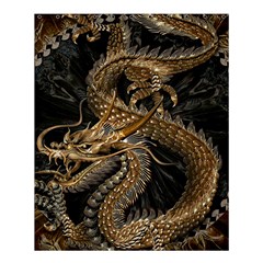 Fantasy Dragon Pentagram Shower Curtain 60  X 72  (medium) 