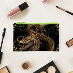 Fantasy Dragon Pentagram Cosmetic Bag (xs) by Sudhe