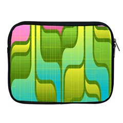 Background-color-texture-bright Apple Ipad 2/3/4 Zipper Cases by Sudhe