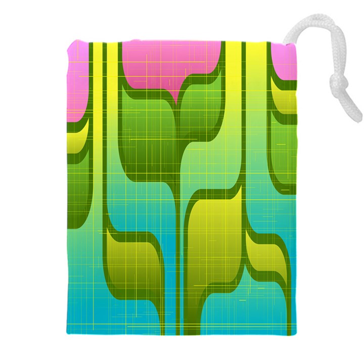 Background-color-texture-bright Drawstring Pouch (4XL)