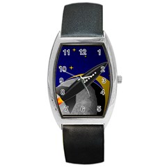 Science-fiction-sci-fi-sci-fi-logo Barrel Style Metal Watch by Sudhe