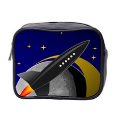 Science-fiction-sci-fi-sci-fi-logo Mini Toiletries Bag (two Sides) by Sudhe