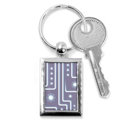 Pattern-non-seamless-background Key Chain (rectangle) by Sudhe