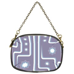 Pattern-non-seamless-background Chain Purse (one Side) by Sudhe