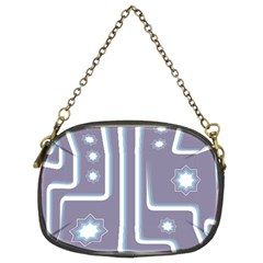 Pattern-non-seamless-background Chain Purse (two Sides) by Sudhe