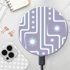 Pattern-non-seamless-background Wireless Charger