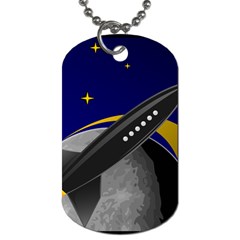 Science-fiction-sci-fi-sci-fi-logo Dog Tag (one Side) by Sudhe