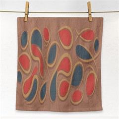 Background-abstract-non-seamless Face Towel by Sudhe