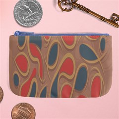 Background-abstract-non-seamless Large Coin Purse by Sudhe