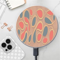 Background-abstract-non-seamless Wireless Charger