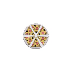 Pizza-slice-food-italian 1  Mini Buttons by Sudhe