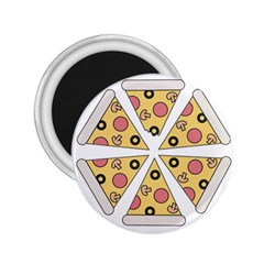 Pizza-slice-food-italian 2 25  Magnets by Sudhe