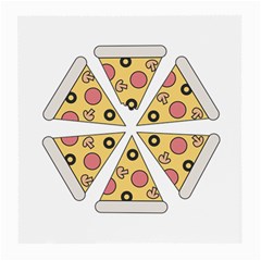 Pizza-slice-food-italian Medium Glasses Cloth (2 Sides)