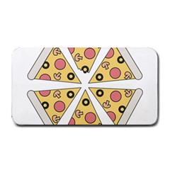 Pizza-slice-food-italian Medium Bar Mats by Sudhe