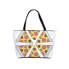 Pizza-slice-food-italian Classic Shoulder Handbag by Sudhe