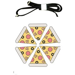 Pizza-slice-food-italian Shoulder Sling Bag by Sudhe