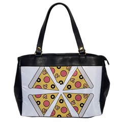 Pizza-slice-food-italian Oversize Office Handbag by Sudhe