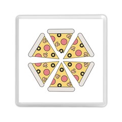 Pizza-slice-food-italian Memory Card Reader (square) by Sudhe