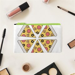 Pizza-slice-food-italian Cosmetic Bag (xs) by Sudhe