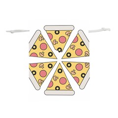 Pizza-slice-food-italian Lightweight Drawstring Pouch (s) by Sudhe