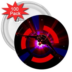 Science-fiction-cover-adventure 3  Buttons (100 Pack) 