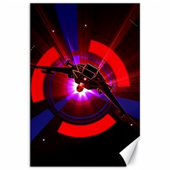 Science-fiction-cover-adventure Canvas 24  X 36  by Sudhe