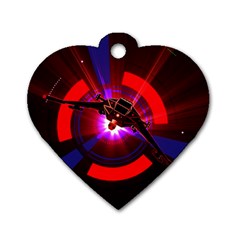 Science-fiction-cover-adventure Dog Tag Heart (two Sides) by Sudhe