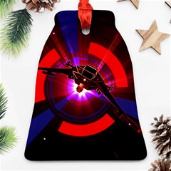 Science-fiction-cover-adventure Bell Ornament (two Sides) by Sudhe