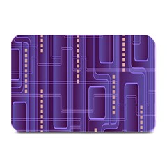 Background-non-seamless-pattern Plate Mats by Sudhe