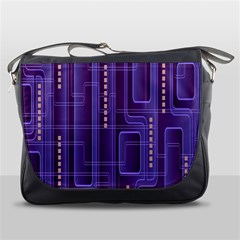 Background-non-seamless-pattern Messenger Bag by Sudhe