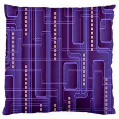 Background-non-seamless-pattern Large Cushion Case (one Side) by Sudhe