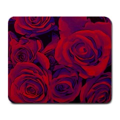 Roses-red-purple-flowers-pretty Large Mousepads