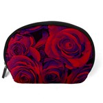 Roses-red-purple-flowers-pretty Accessory Pouch (Large) Back