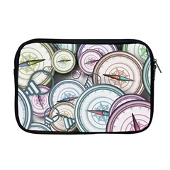 Compass-direction-north-south-east Apple Macbook Pro 17  Zipper Case by Sudhe