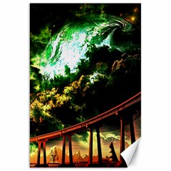 Science-fiction-forward-futuristic Canvas 20  X 30  by Sudhe